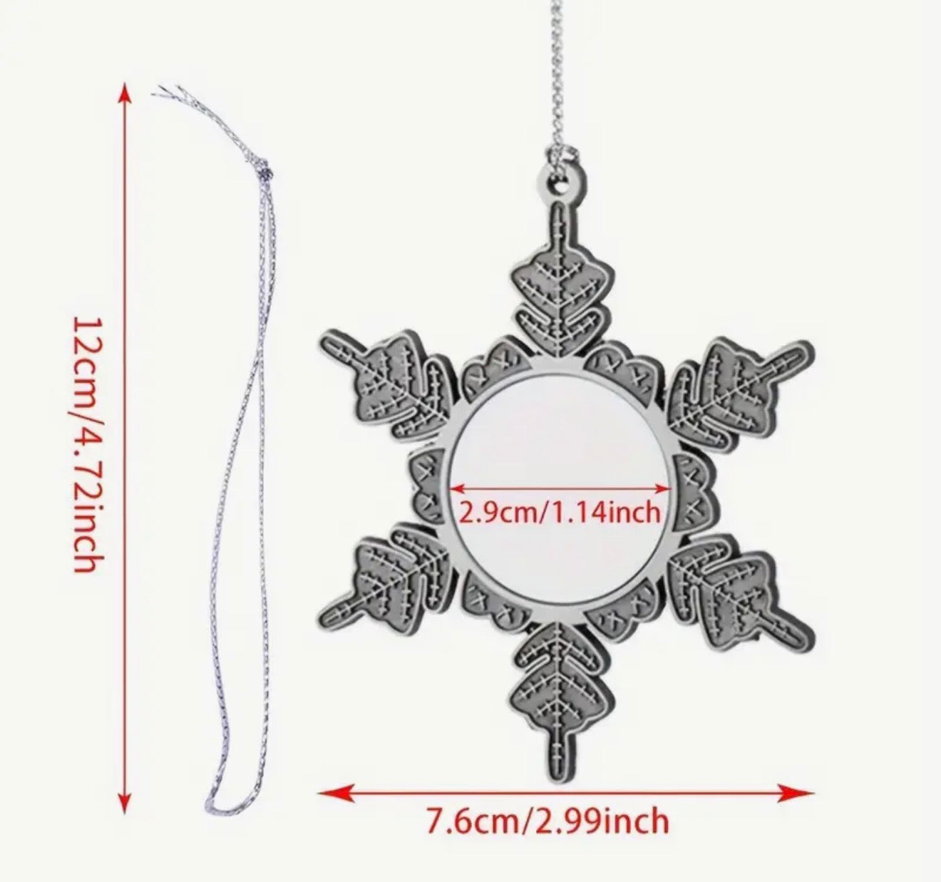 Custom Christmas Snowflake