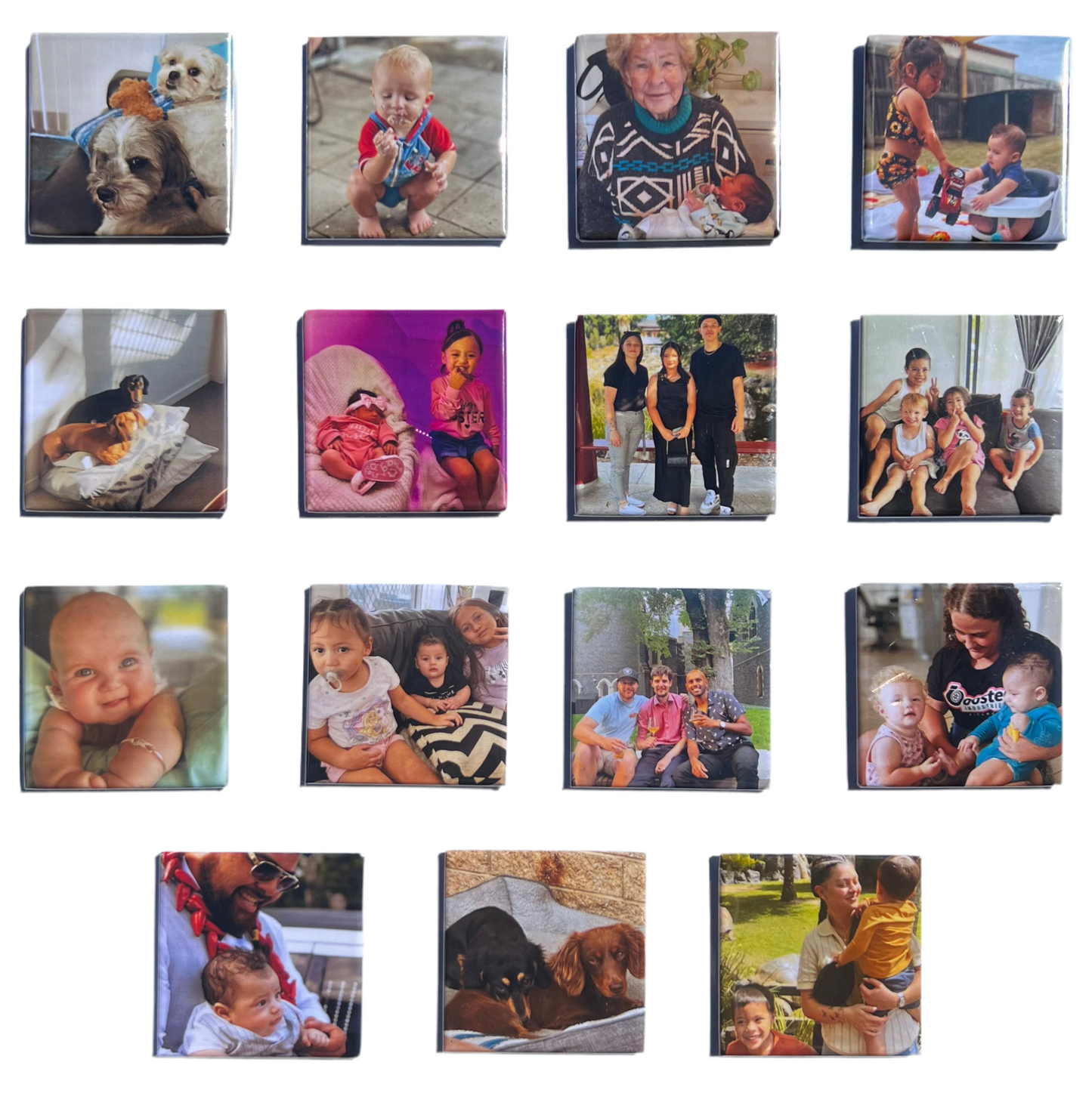 5x5 Custom Magnets Pack Of 15