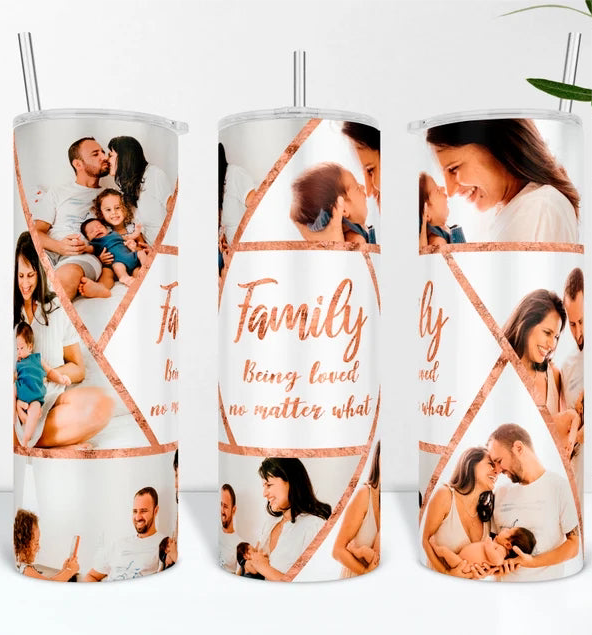 20z Custom Photo Tumbler - Choose your frame.