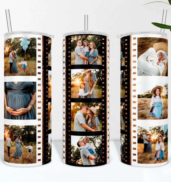20z Custom Photo Tumbler - Choose your frame.
