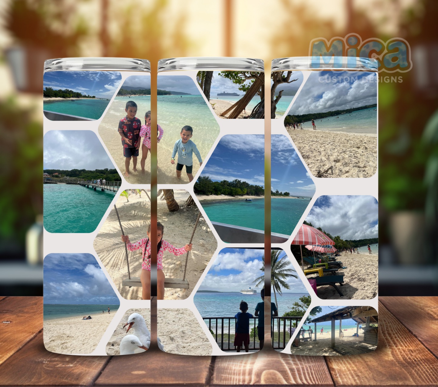 20z Custom Photo Tumbler - Choose your frame.