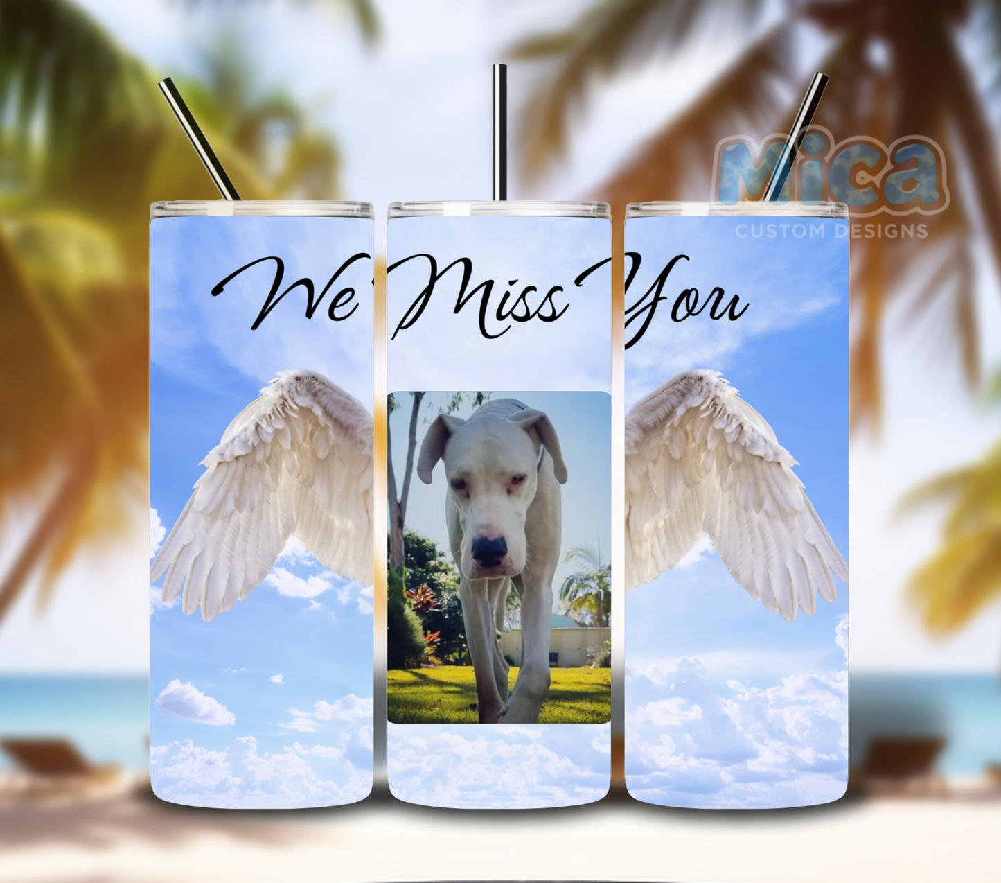 20z Custom Photo Tumbler - Choose your frame.