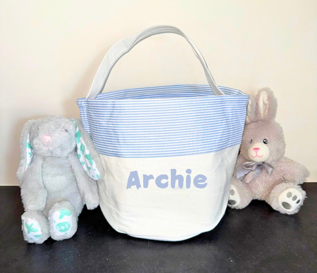 Custom Name Easter Basket
