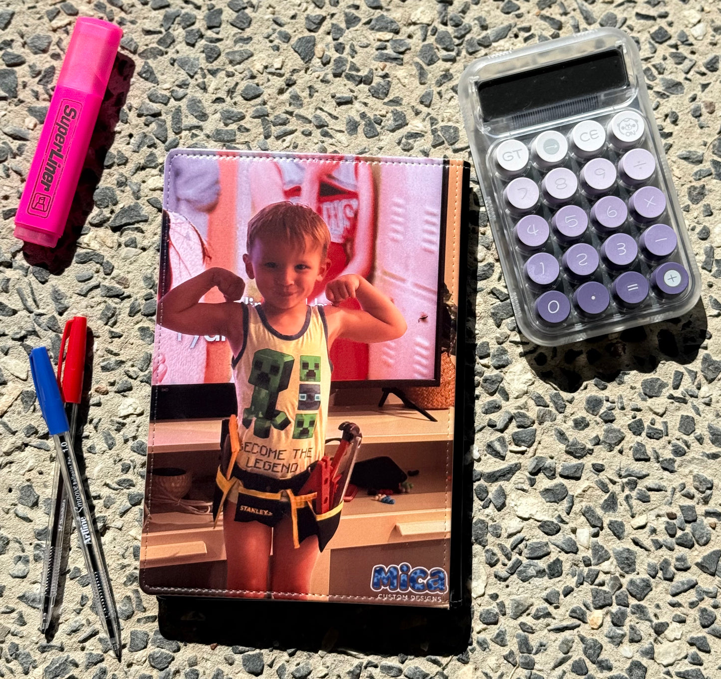 Custom Photo Notebook