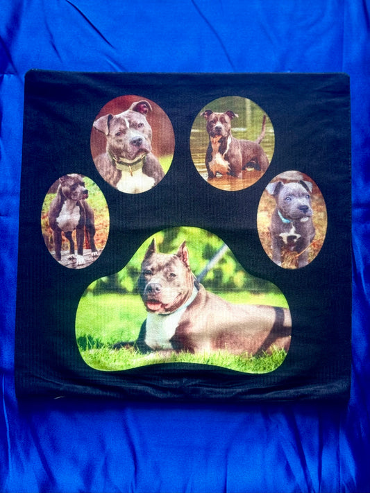 Paw Print - Custom Photo Pillowcases