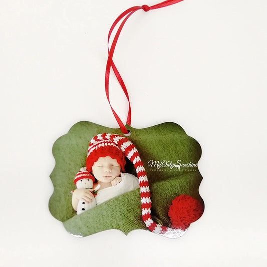 Custom Christmas Double-sided Ornament