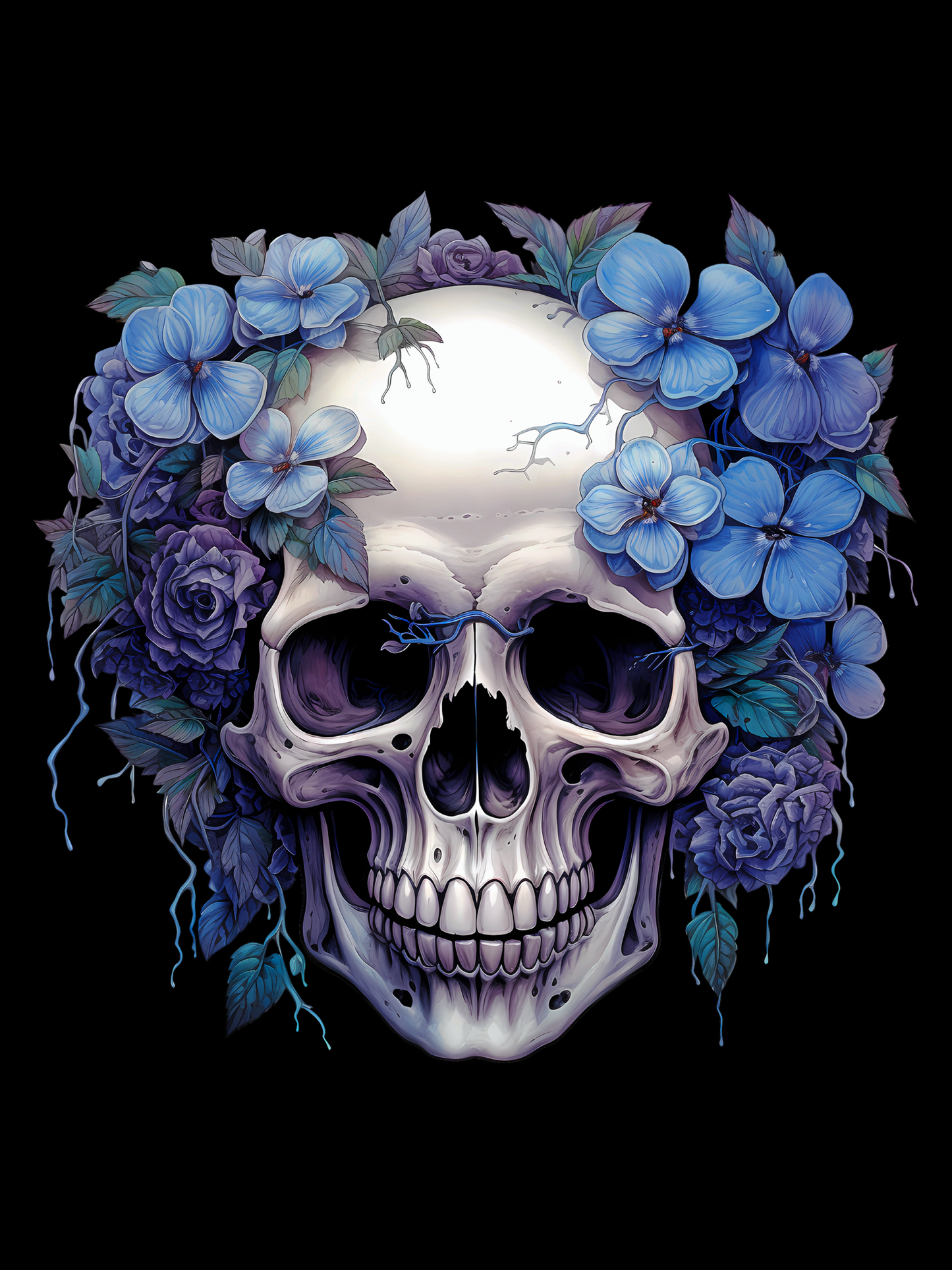 Light Blue Skull