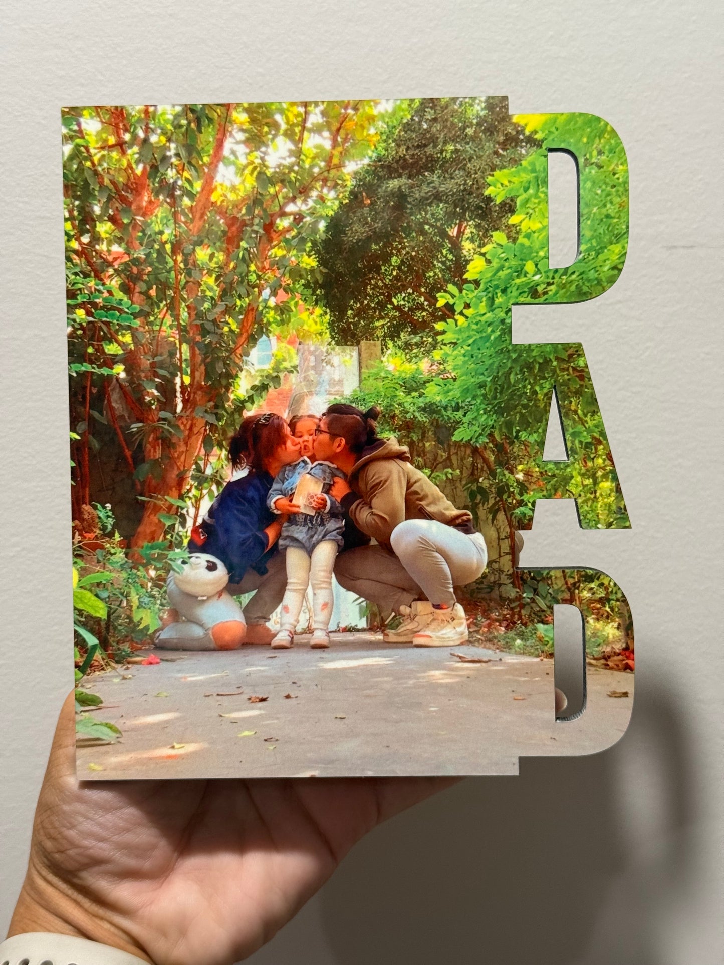 Custom Dad Photo Board