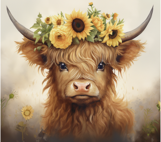 Sunflower Cow