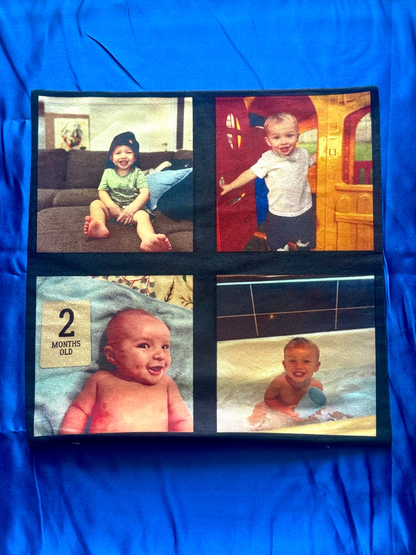 4 Squares - Custom Photo Pillowcases