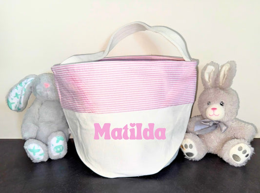 Custom Name Kids Basket