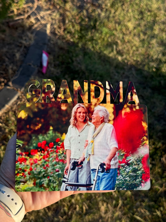 Custom Grandma Photo Board